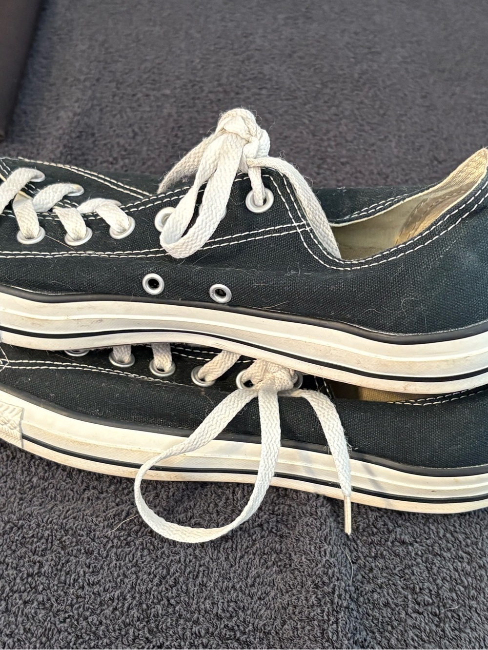 Classic black Converse Chuck Taylor All-Star Low Top sneakers Sz men’s 10.5 - Picture 7 of 12